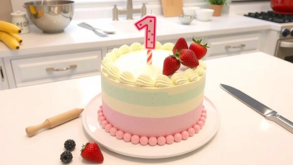 Så gör du den perfekta 1 års tårtan