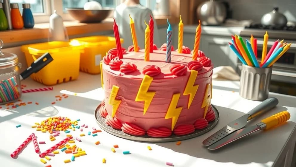 Blixten McQueens tårta som alla älskar