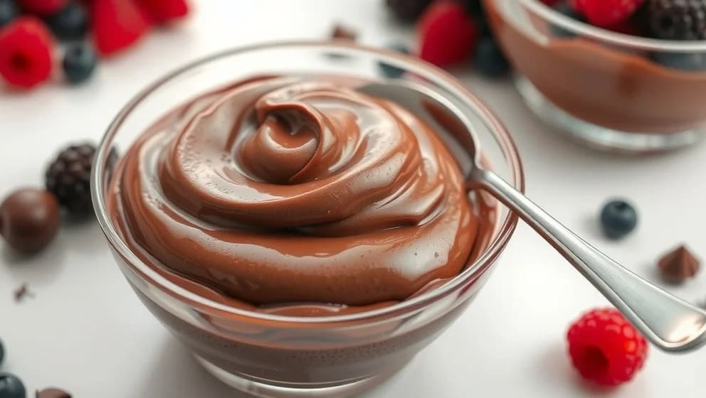 Chokladmousse till tårta som smälter på tungan