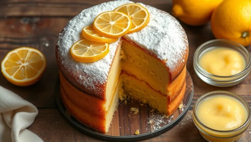 Citronkräm till tårta som smakar himla gott