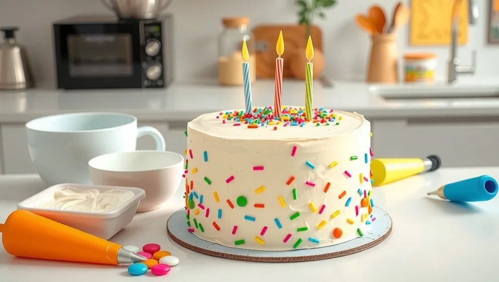 Dekorera tårta barn med enkla och roliga idéer