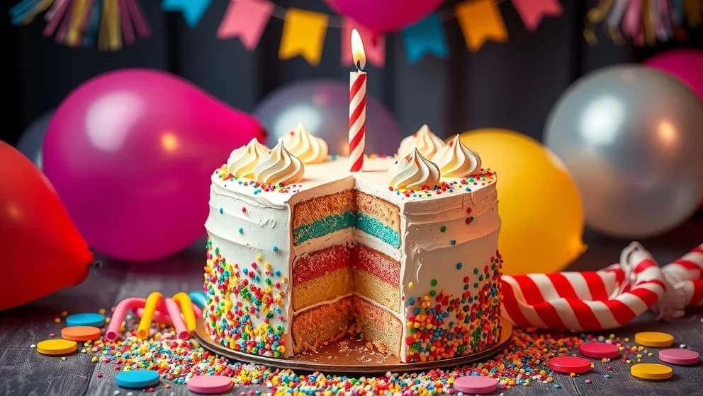 Enkel tårta till barnkalas som alla älskar