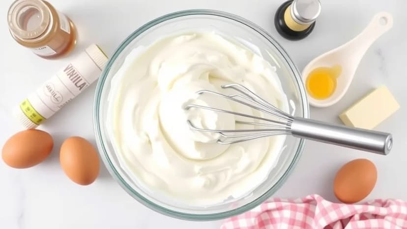 Enkel vaniljkräm till tårta som smakar божественно