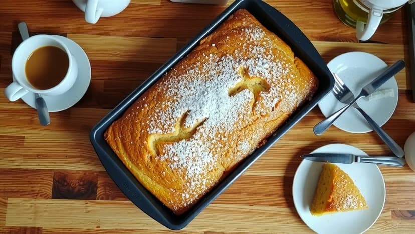 Fredriks fika tårta i långpanna