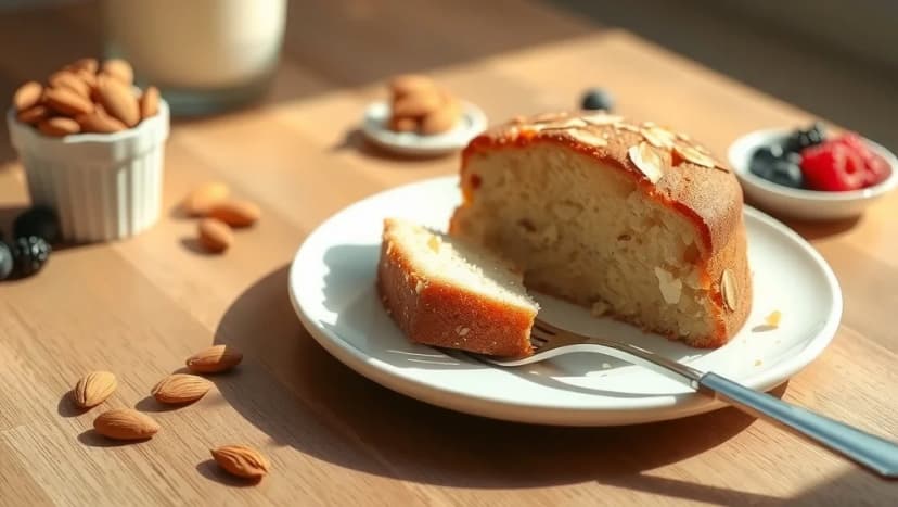 Glutenfri tårta med mandelmjöl som smakar underbart