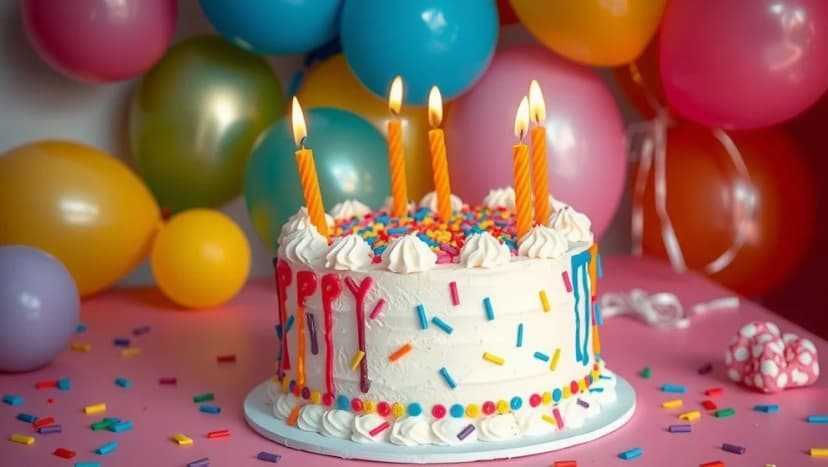 Grattis på födelsedagen tårta som alla älskar