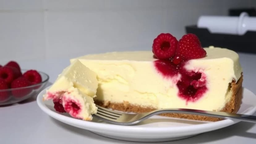 Hallonfyllning tårta med philadelphia cream cheese