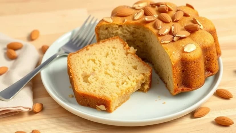 Kung Oscars tårta med mandelmjöl