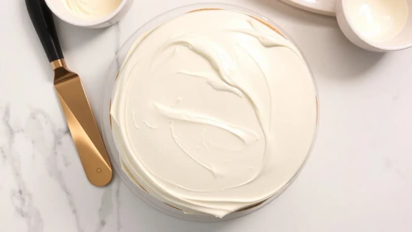 Så fixar du perfekt smörkräm tårta spackla