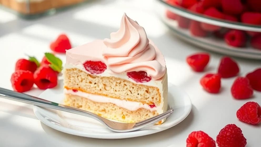 Snabb hallonmousse till tårta som smakar himla gott