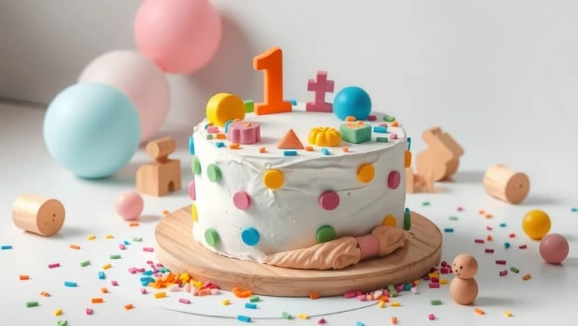 Bästa tårta receptet för ettåringars kalas