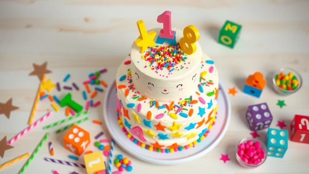 Tårta 2 år – perfekt fest för små barnkalas