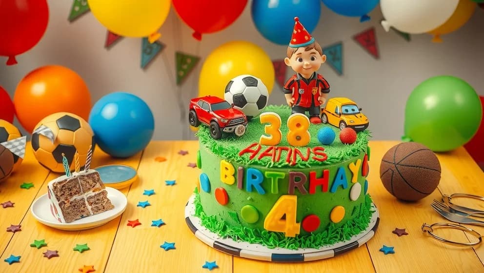 Vilken tårta passar bäst till pojkens barnkalas