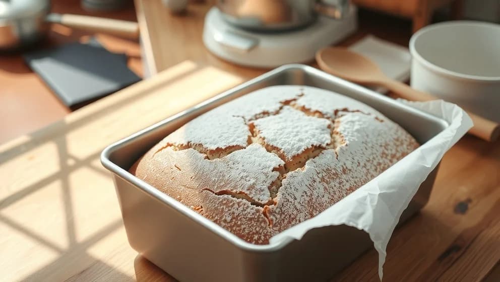 Enkel tårta i långpanna för hemmet