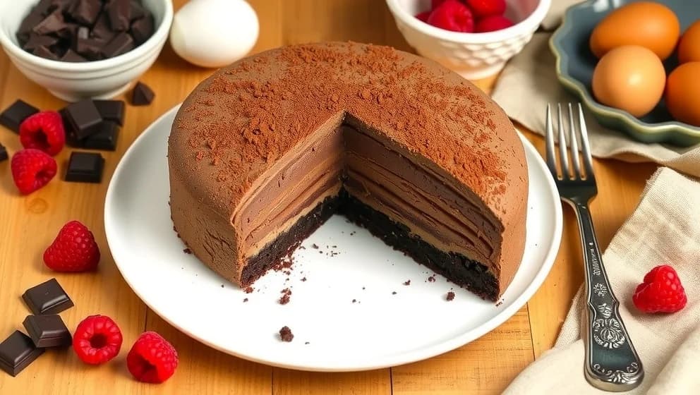 Tårta med chokladmousse som imponerar