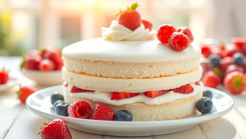 Tårta utan grädde som smakar helt fantastisk