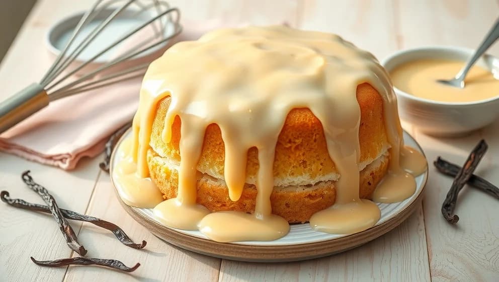 Hemlagad vaniljsås till tårta som smakar gudomligt