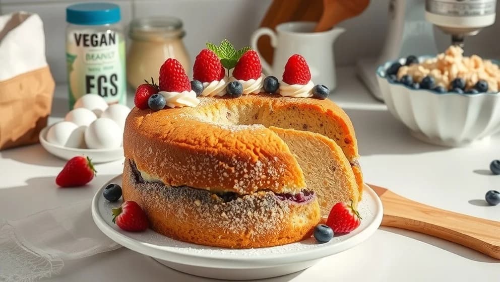 Vegansk tårta färdig på bara 20 minuter