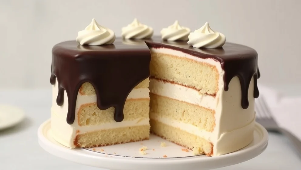 White lady tårta när du vill imponera på gäster