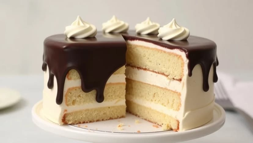 White lady tårta när du vill imponera på gäster